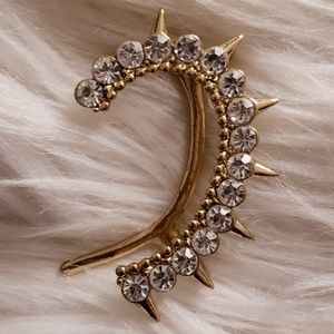 Gold Diamond Ear Cuff